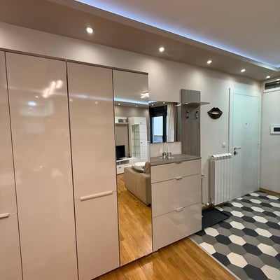 Location d’un appartement cosy de 2 pièces, 48 m², Dorćol, Belgrade, Serbie